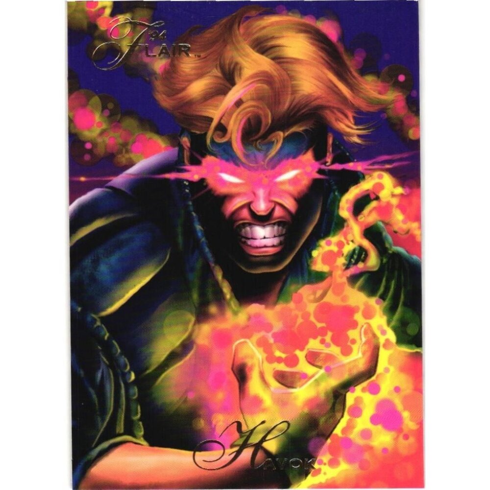 94 Flair Marvel Comics Havok Card X-Factor Mutant Genesis
